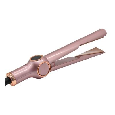 China 2 in 1 Mini Travel Portable Wireless Hair Curler High Quality Electric Hair Straightener and Curler for sale