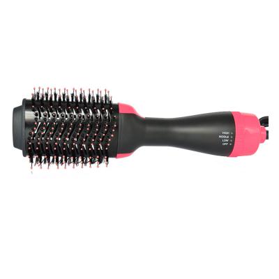 China 2021 Popular Stylish Compact Hair Dryer Appearance ABS And Ceramic Material Hot Airbrush 3 In 1 Small Salon Hair Brush Dryer for sale