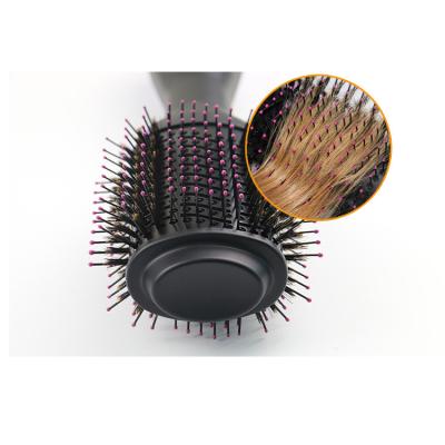 China Wholesale Compact And Hot Airbrush ABS Material And Ceramic Customizable 3 In 1 Small Salon Hair Brush Dryer for sale