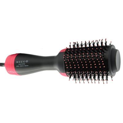 China Good Manufacturer Supply Compact ABS Ceramic Material Hot Air Brush Electric Hair Straightening Styler for sale