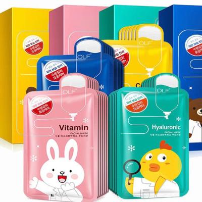 China Moisturizer Private Label Replenishing Moisturizing Korean Skin Care Face Mask For Women for sale