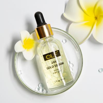 China Wholesale Skin Revitalizer Skin Care Serum Vitamin C 24k Gold Face Serum New for sale