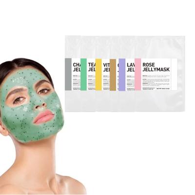 China Moisturizer private label cosmetic facial jelly facemask organic powder jelly face mask for sale