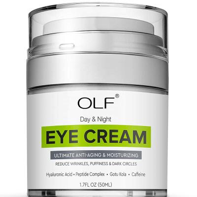 China Anti-Puffiness Private Label Eye Cream Reduce Dark Circles Puffiness And Under Eye Bags for sale