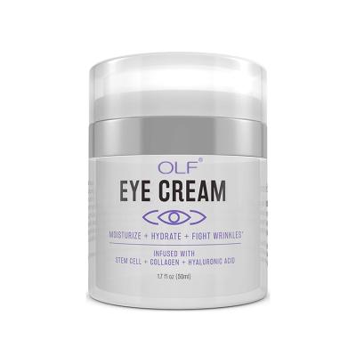 China Anti-Puffiness Private Label Eye Care Firming Eye Gel Anti Wrinkle Anti Aging Eye Cream for sale