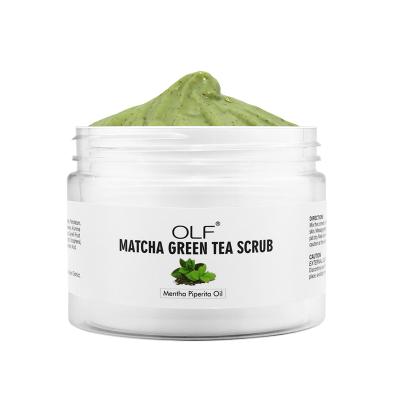 China Factory Direct Sales Exfoliator Manufacturers Deep Cleansing Exfoliating Moisturizing Green Tea Body Scrub Skin for sale