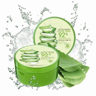 China Bulk Organic Moisturizer Private Label Face Body Face Body Aloe Vera Gel 300ml Aloe Vera Gel for sale