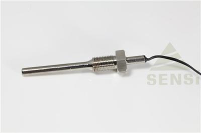 China Steel Screw Threaded Temperature Sensor for Detected Liquid Measurement for sale