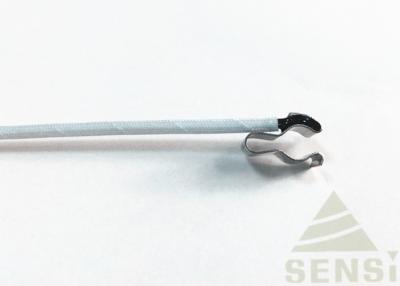 China SUS Pipe Clamp Temperature Sensor with Fibreglass Silica Gel Tube Outside for sale