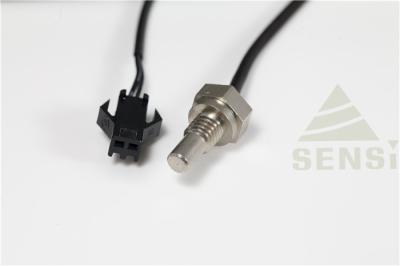 China Screw Threaded NTC Temperature Sensor For Dish Washing Machine / Coffee Maker for sale