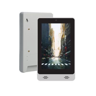 China Hard 7 Inch Gray Wall Mounted Automation Control Display Android POE Vertical Tablet for sale