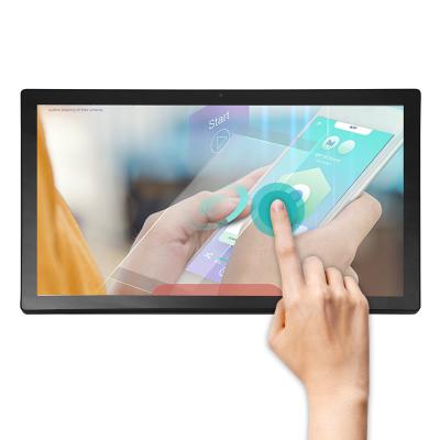 China Indoor Large Size 32 Inch Android Wall Mount 1920 *1080 Resolution LCD Signage Advertising Digital Touch Player for sale