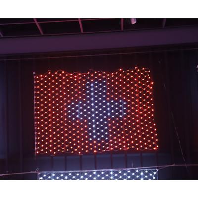 China 2M*1M American Flag 110V Independence Day Memorial Day Holiday Garden Wedding Party Decoration Indoor Outdoor Net Light American Lighting for sale