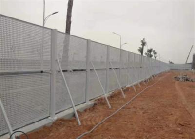 China Galvanized Perforated Metal Mesh Panel Fencing For Windshield in Construction for sale