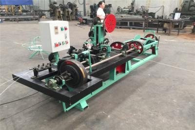 China Two Wire Twist 1.6Mm 600m/H Barbed Wire Making Machine for sale