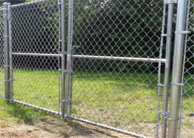 Chine 18ga à 7ga Dia Chain Link Mesh Fence a galvanisé la ferme de taille du fil de fer 6ft à vendre