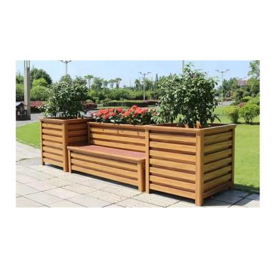 China New Street Minimalist Aluminum Long Seed Vegetable Box Outdoor Planters for sale