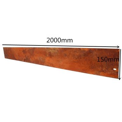 China Minimalist Corten Steel Garden Lawn Edging / Metal Border Edging for sale