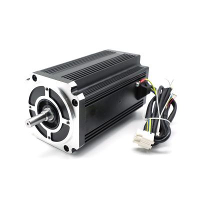 China 1.5 Kw Nema 42 Brushless Dc Motor Permanent Magnet 2300rpm 230v 6.5nm For Shredder for sale