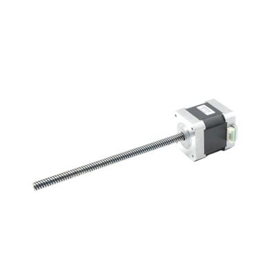 China NEMA 17 Micro Linear Stepper Motor Lead Screw Tr8x8 P2 DC 5.61V 4.5 Kg Cm for sale