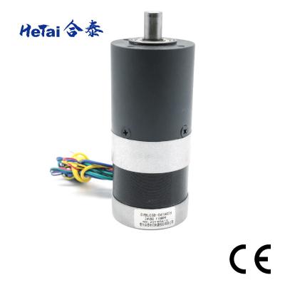 China Klantgerichte Brushless Versnellingsbakmotor NEMA23 24v 0.8ohms 57mm*57mm Te koop