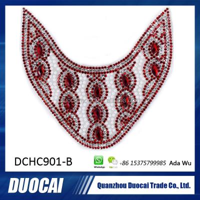 China Hot New Arrival Flatback fix diamond sheet shoes accessories hotfix diamond upper mesh for sale