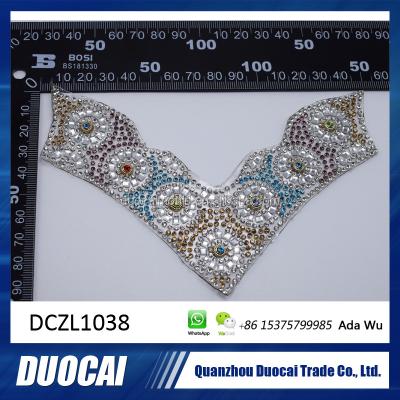 China Flatback fashion hotfix rhinestone mesh for shoe decoration for sale