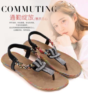 China Deodorization 2019 China Latest Flat Cheap Wholesale Women Casual Sandals for sale