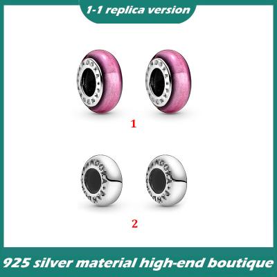 China Vintage 925 Sterling Silver I Series Spacer Beads Suitable For Original Bracelet DIY Accessories for sale