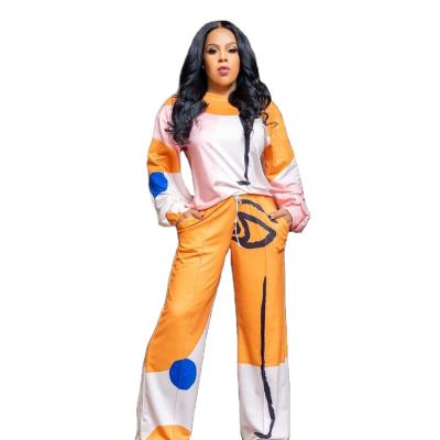 China 2021 High Quality New Style Breathable Women's Sweat Suits Location Printing For Women for sale