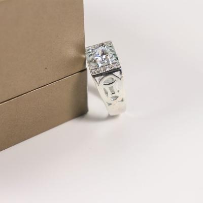 Κίνα Factory Wholesale Custom Made Luxury Women's Engagement 999 Sterling Silver Fashion Ring 2022 TRENDY προς πώληση