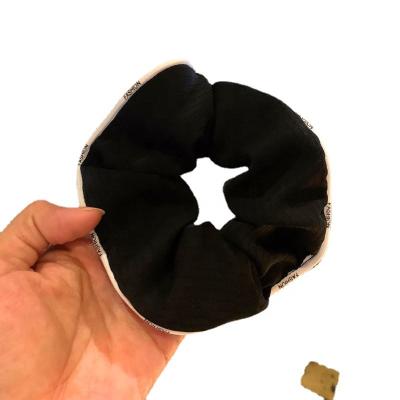 China For Cup Solid Color Hair Scrunchies Women Accessories Elastic Fabric Hair Band Hair Ties Girls Satin Scrunchies à venda