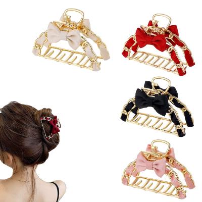 中国 Fashion Metal Gold Hair Medium Claw Clips Non-Slip Non-Slip Hair Clamps, 3 Inch Large, Perfect Jaw Hair Clamps for Women and Thinner 販売のため