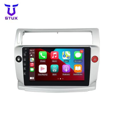 China TV/mp3/SWC/DVR/WIFI/3G/DVD M Android Voice Control IPS 2.5D Bildschirm Car Video For Citroen C4 C-Triomphe C-Quatre 2004-2009 2+32G GPS BT Video Heraus for sale