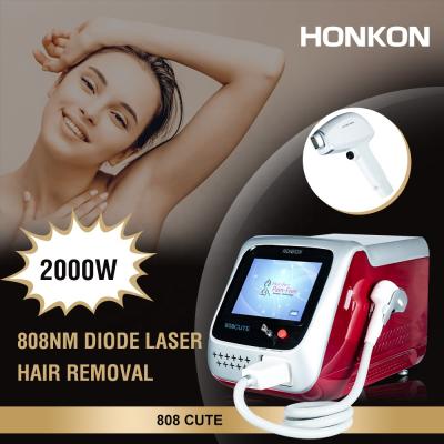 China Pigment Removal Factory Germany Bars 808nm Diode Laser Epilator Electrolysis Hair Removal Machine 808CUTE for sale