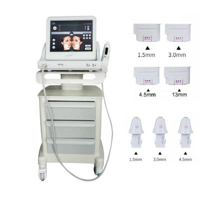 China 2021 HONKON Hot Selling Hifu Machine Skin Tightening Best Anti Aging Beauty Machine for sale