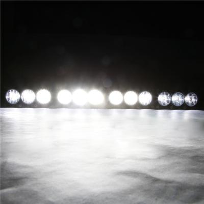 China 10w cree offroad led light bar cheaper hotsales PC lens DHCB-L120SDC for sale