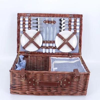 China Viable technology produces high quality and durable use of various Picnic Wicker Willow Basket for sale