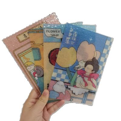 China Net New Design Mini Size Puzzles With Translucency Puzzle Frame Decor Plastic Puzzles Home Brain Explore Difficult Impossible Clear for sale