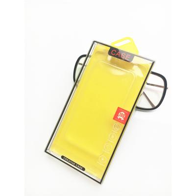 China 2021 Newcomer Plastic Packaging Box PET PVC Mobile Phone Case Blister Tray Insert Packaging Box for sale