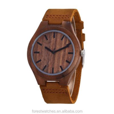 China Wholesale handmade etsy bestseller redsandal wood watch unbranded day/date for sale