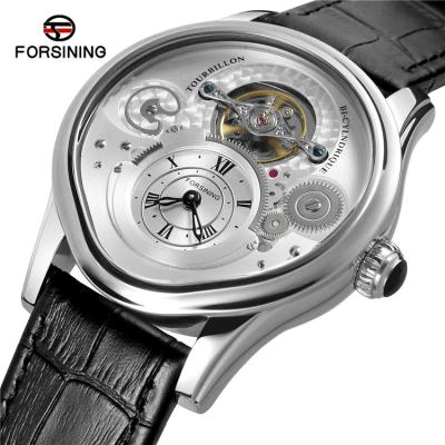 China FORSINING 9422 Mens Top Brand Watch Leather Strap Luxury Automatic Mechanical Watches For Men for sale