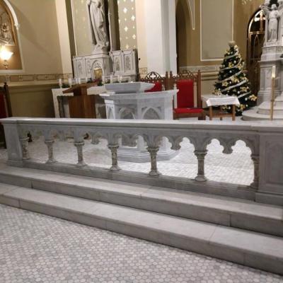 China Wall Church Marble Altar Railing for sale