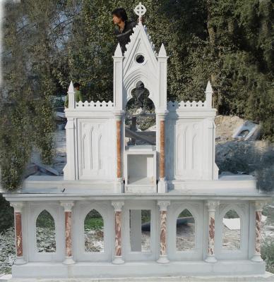 China Custom Marble Wall Religious Church Sanctuary Wall for sale