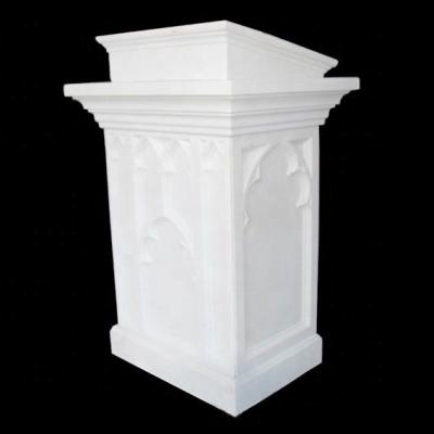 China White Marble Wall Hunan Ambon Church Altar Supply for sale