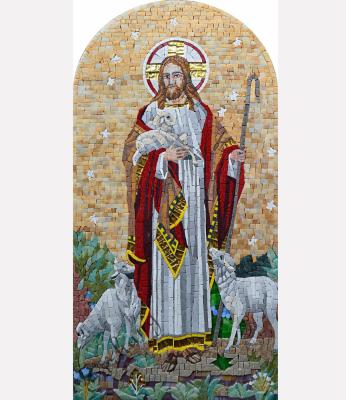 China Wall character religious mosaic pattern for church for sale