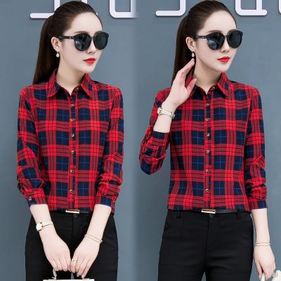 China 2022 OEM Breathable Wholesale Korean Style Luxury Shirts Spring Apparels Plus Size Blouses Manufacturer for sale