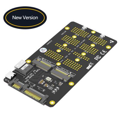 Chine M.2 NGFF NVMe SSD SATA Bus SSD à SFF 8654 et carte d'adaptateur SATA à vendre