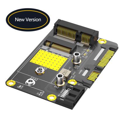 中国 SATA 3.0 22PIN から NGFF M.2 Bキー MSATA スロット変換アダプターカード 2230 2242 Sata-Bus & MSATA SSD 販売のため