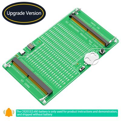 China Laptop DDR4 DDR5 Memory Test Card Adapter PCB Circuit Test Tool for sale